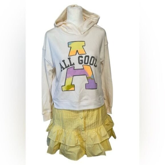 NWT Long-Sleeve Graphic Pullover Hoodie for Girls XL 14-16 - Picture 1 of 6